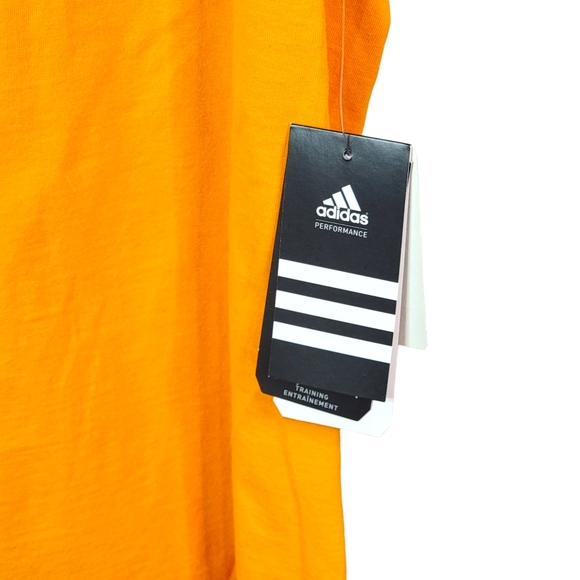 Adidas Logo Tee Black Gold Iowa Hawkeyes Steelers Vibes T-Shirt NWT Men's XL - Picture 6 of 9